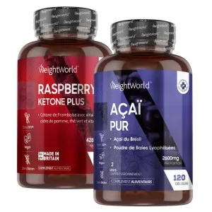 Raspberry Ketone Plus + Pure Açaï
