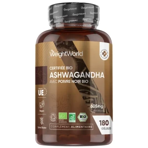 Ashwagandha et Poivre Noir Bio