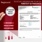 Produit certifié et testé en laboratoire