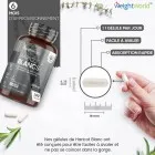 Doses de 5000 mg d’extrait d’haricots blancs en gélules faciles à avaler