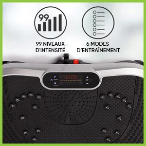 Plateforme vibrante avec 99 niveaux et 6 modes